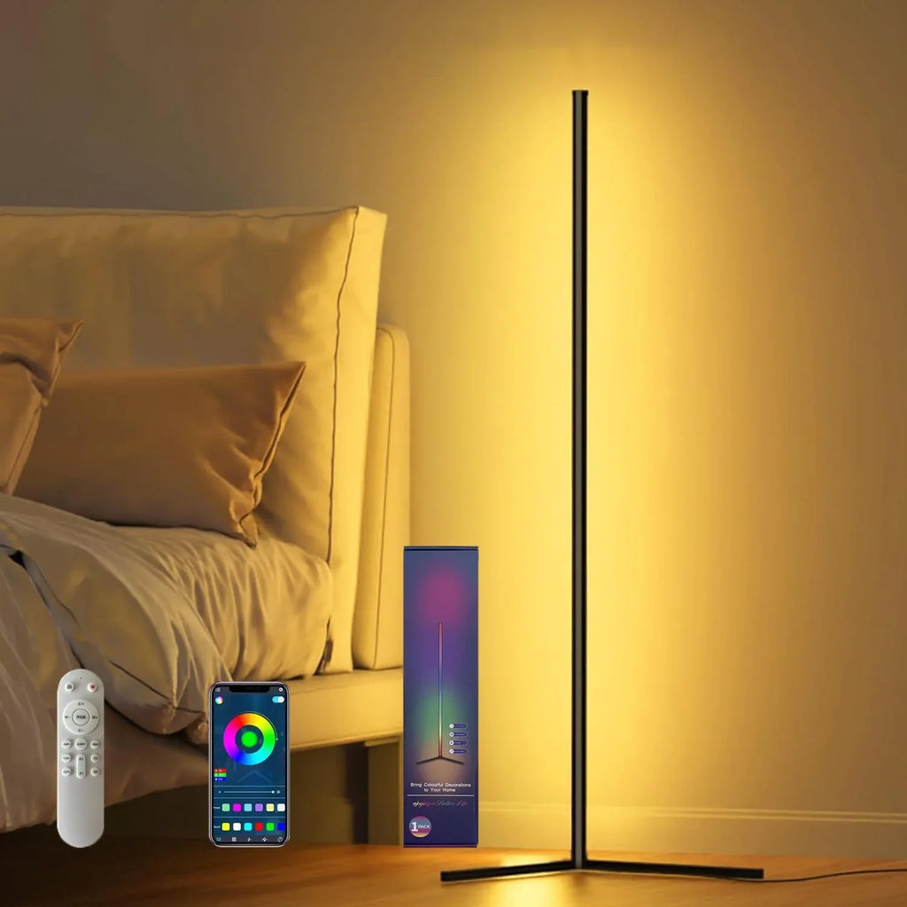 Vibrant Glow Corner Lamp