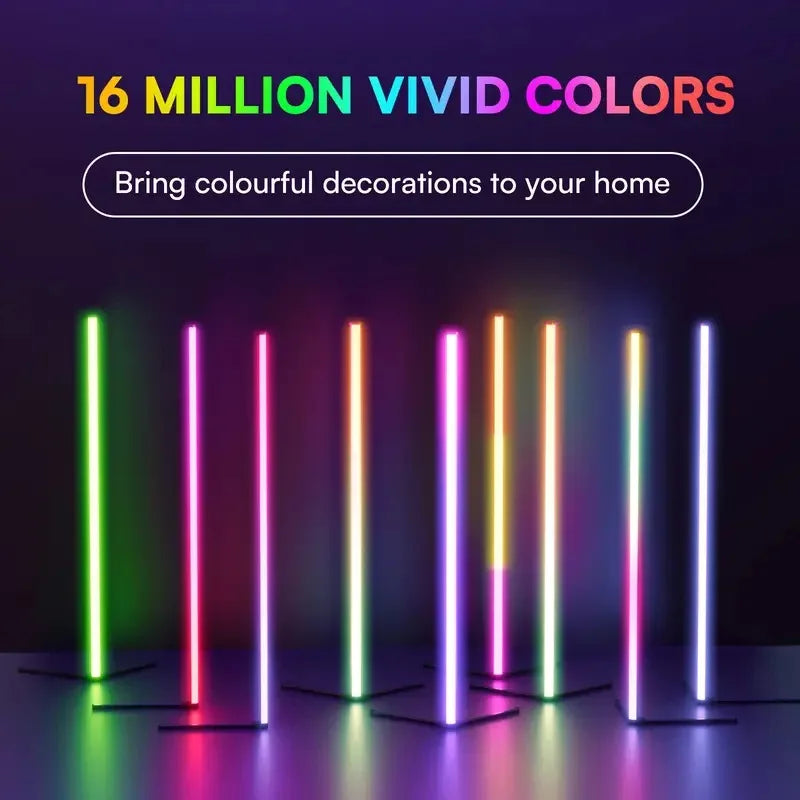 Vibrant Glow Corner Lamp